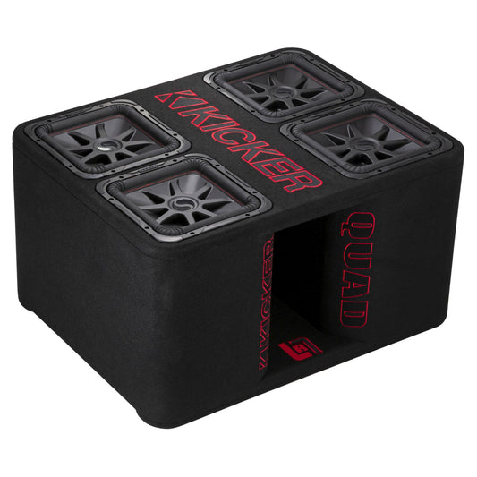 Kicker 47QL7R122 QUAD 12" L7R Subwoofer Enclosure — view 2