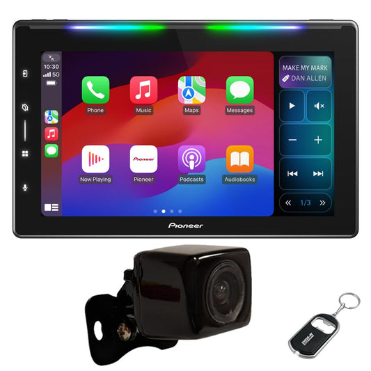 Pioneer DMH-WT6000NEX 10.1" Floating Single-DIN Multimedia Receiver Carplay — view 1