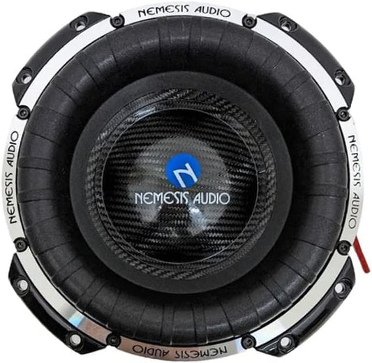Nemesis Audio NA-8T-D1 NA-8T D1 8" 1500W RMS Dual 1-Ohm Voice Coil DVC Car Subwoofer — view 1