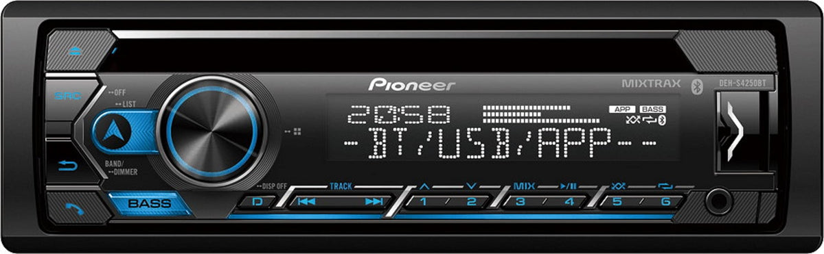 Pioneer DEH-S4250BT CD and Digital Media Receiver with Dual Bluetooth — view 5