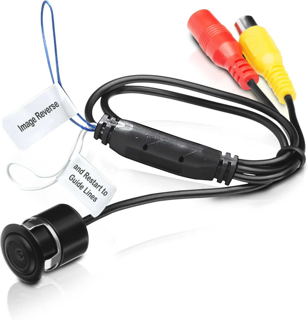 BOSS Audio Systems LPCB36 Car Rear View Backup Camera - License Plate Mount, High Resolution, Easy Mounting, 170° Wide Angle View, Waterproof, Low Light Friendly, Distance Guide View — view 3