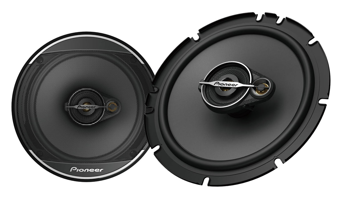 Pioneer TS-A1671F 6.5" A-Series 3-Way Coaxial Car Speakers (320W Max Pair) — view 1