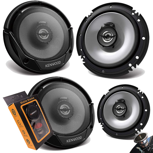 Kenwood KFC-1666S 6-1/2"Round 2-way 2 Speaker — view 1