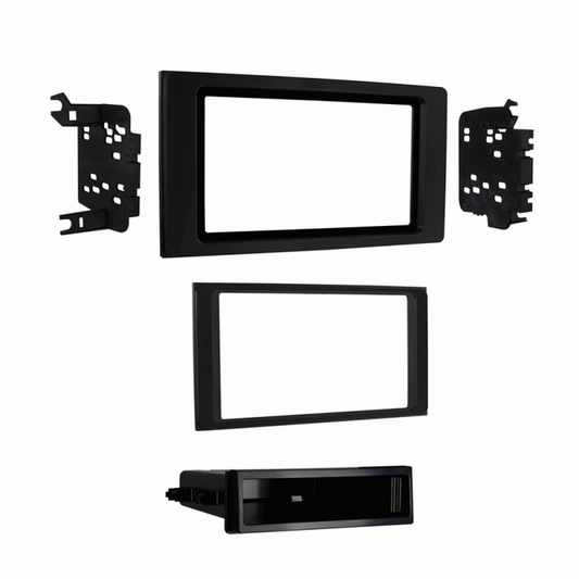 Metra 99-8251B Single/Double DIN Dash Kit for Toyota Tacoma 2016-2023 (Matte Black) — view 1