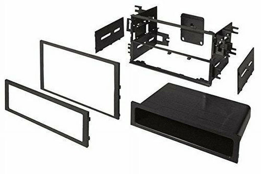 American International ® HONK830 - Double DIN Black Stereo Dash Kit with Storage Pocket — view 3