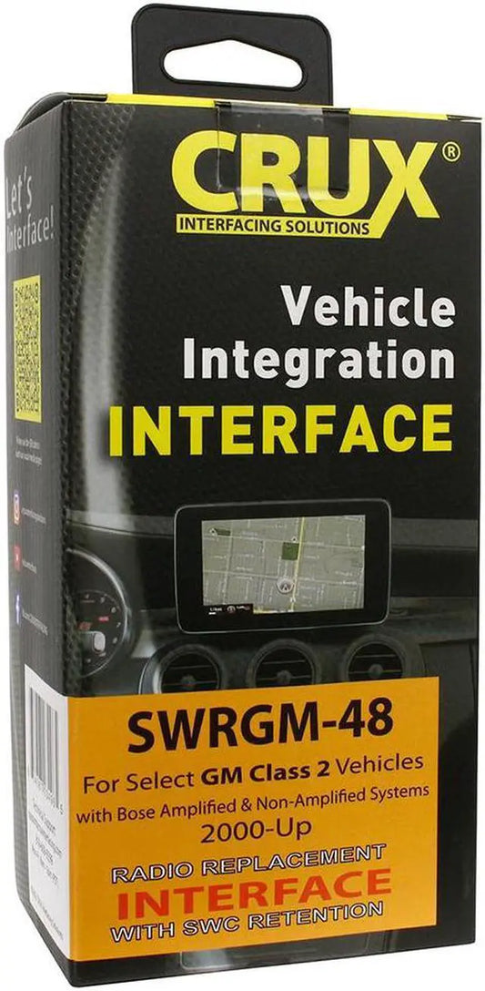 CRUX Interfacing Solutions SWRGM-48| Radio Replacement w/ SWC Retention for Select GM Class II Vehicles — view 2