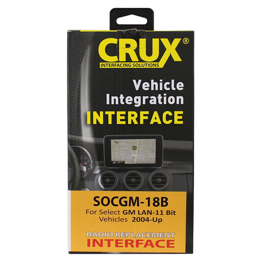 CRUX SOCGM-18B Radio Replacement Interface for Select 2004-2012 GM LAN 11-Bit Vehicles with Bose Amplified & Non-Amplified Systems — view 2