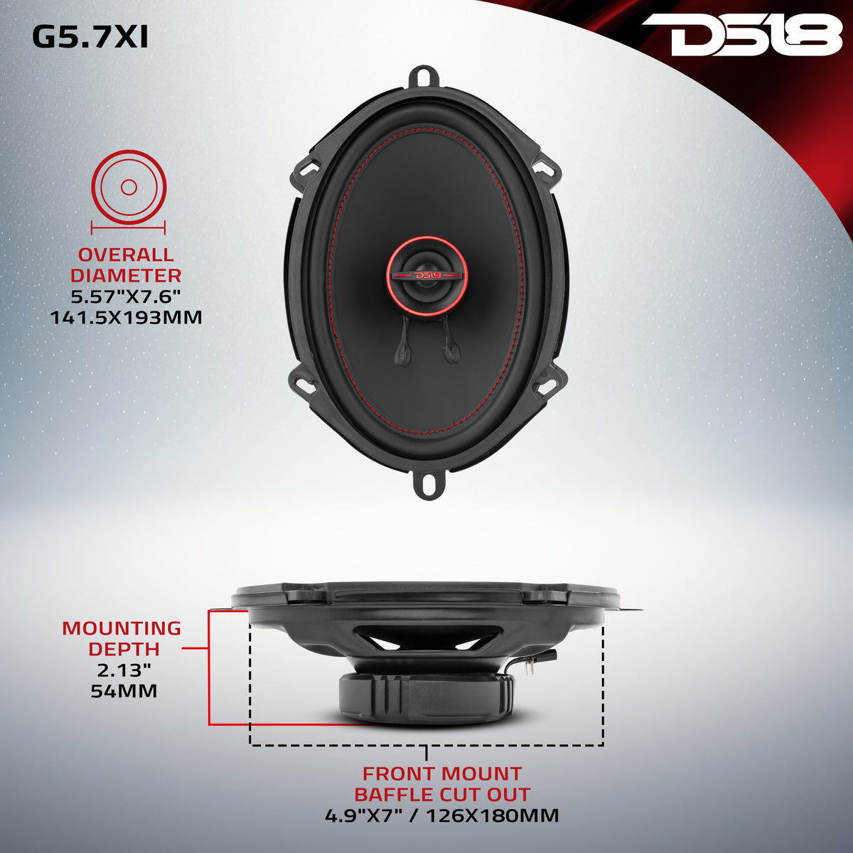 DS18 G5.7XI 5x7" Coaxial — view 7