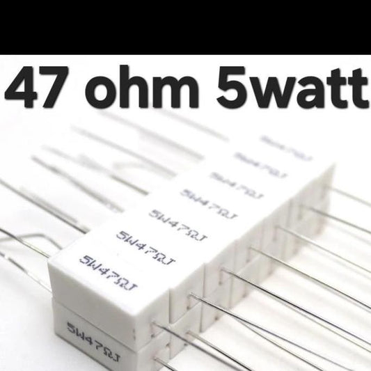 PAC LR475 47 Ohm Load Resistors (5-pack, 5-watt) — view 1