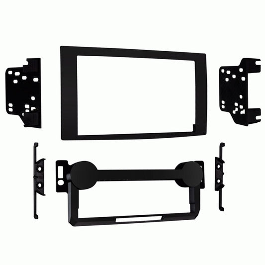 Metra 95-6533B Double DIN Dash Kit for Select Chrysler, Dodge, and Jeep 2004-2010 (without factory NAV) — view 2