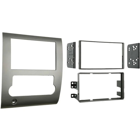 Metra 95-7424 Dash Kit Fits 2008-12 Nissan Titan models — double-DIN radios (Gray) — view 5