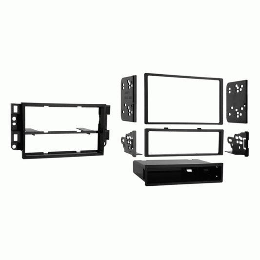 Metra 99-3306 Double DIN or Single DIN Installation Dash Kit for 2007-2008 Chevrolet Aveo and Pontiac G3 Black — view 2