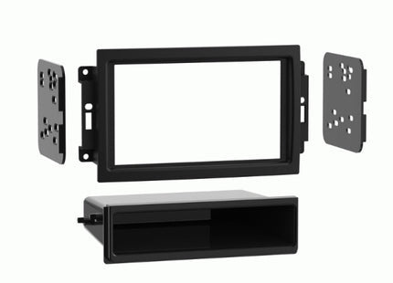 Metra 99-6510 Single or Double DIN Dash Multi-Kit for select 2004-2009 Chrysler, Dodge, Jeep (with Factory Nav) — view 2