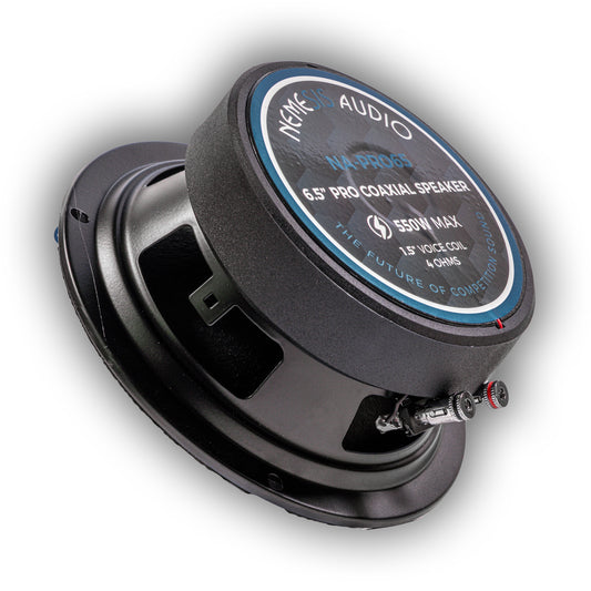 Nemesis Audio NA-PRO65 6.5″ Pro Coaxial Speaker 550W Max 1.5″ Voice Coil 4-Ohm