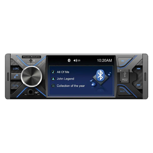 Power Acoustik PML-43HB | 1-DIN Digital Media Car Stereo w/ Bluetooth Connectivity & 4.3" LCD — view 3