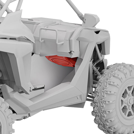 DS18 RZR-PROFSUB10LD RZR Pro Under Dashboard Subwoofer Enclosure — view 2