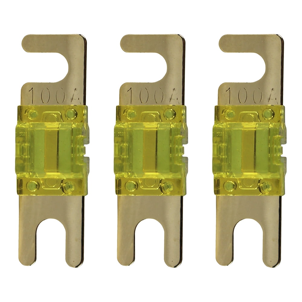 XScorpion MANL3034P Mini ANL Fused Distribution Block 3 - 1/0G Input to 3 - 4G Output Platinum — view 2