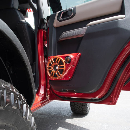 DS18 BRO-BD-LR Back Door Panels Fits Most 2 x 6.5" Speakers — view 2