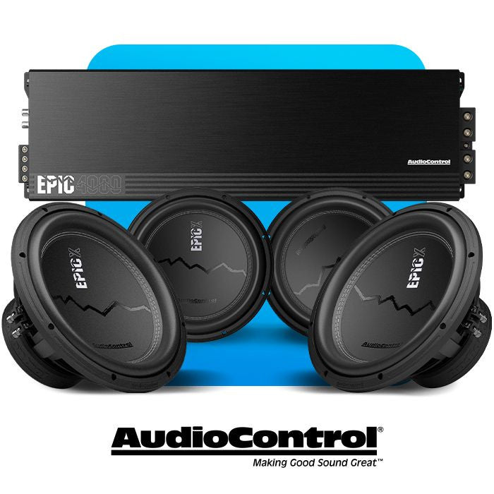 AudioControl EPICX12D4 EPICX Series 12" Dual 4-Ohm Voice Coil Subwoofer — view 4
