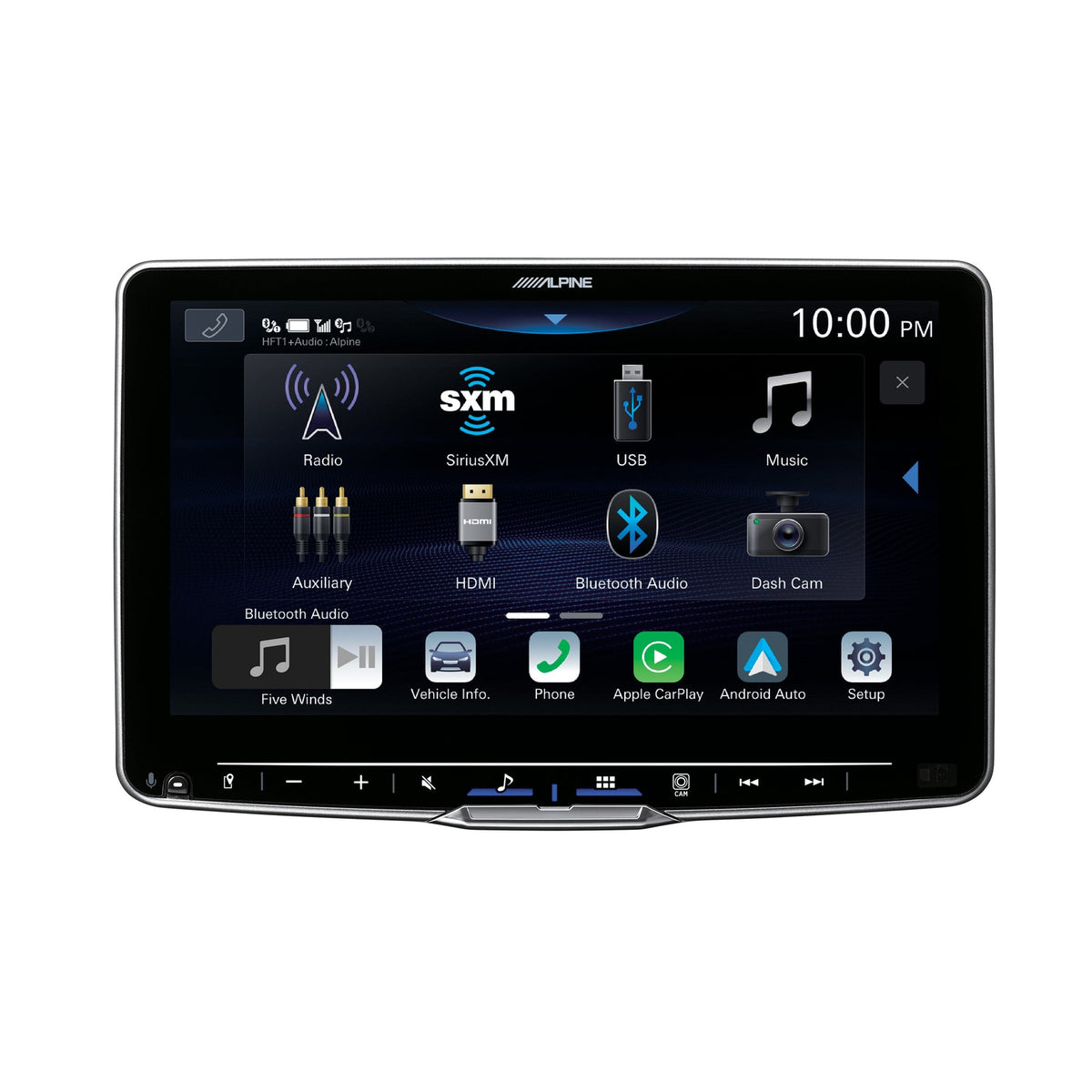 Alpine ILX-F509 Halo9 Hi-Res Digital Multimedia Receiver — view 3