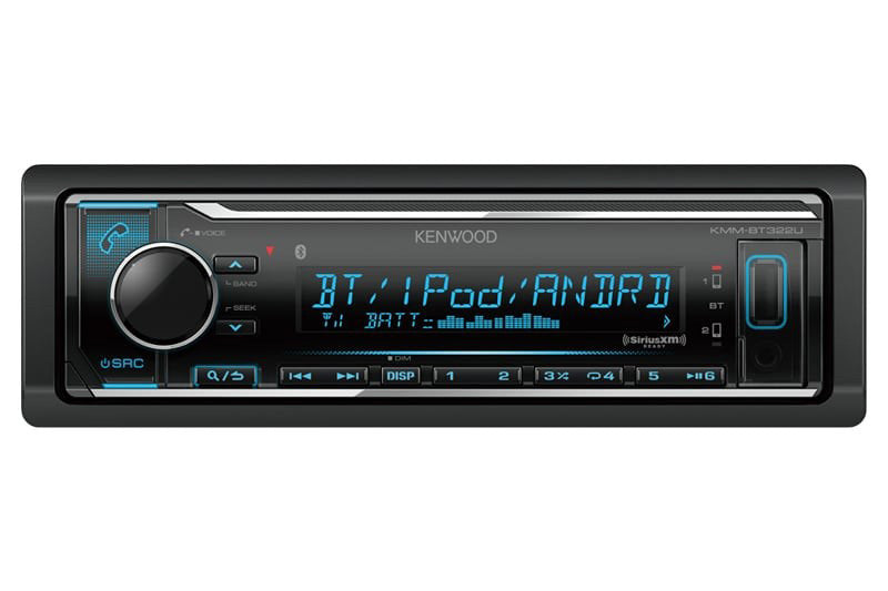 Kenwood KMM-BT332U Digital Media Receiver with Bluetooth and Amazon Alexa Built-in — view 4