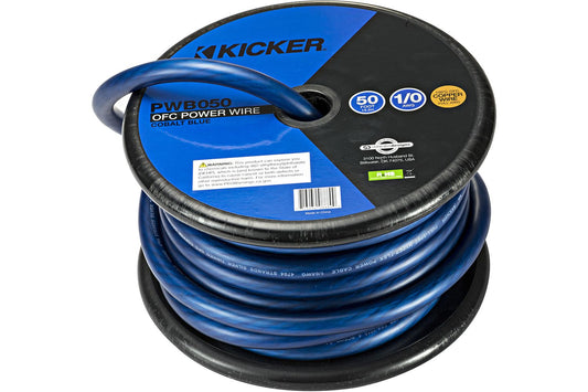 Kicker PWB050 1/0AWG 50ft Power Wire - Blue — view 1