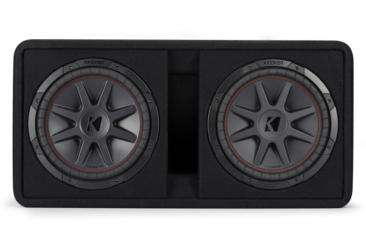 Kicker 48DCVR122 Dual 12" CompVR 2 Ohm Enclosure — view 5