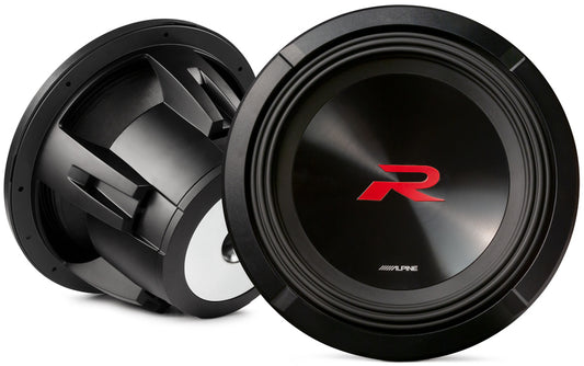 Alpine R2-W12D4 NEXT-GENERATION 12 INCH R-SERIES SUBWOOFER WITH DUAL 4-Ohm VOICE COILS — view 1