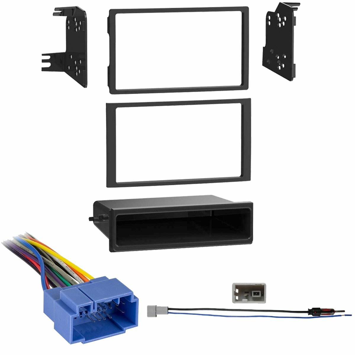 Metra 99-8206 Single DIN Installation Kit for 2001-2007 Toyota Highlander/4Runner — view 5