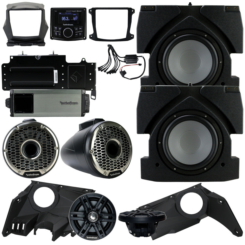 Rockford Fosgate X317-STG5 2017+ Can-Am X3 Stage 5 Audio System (Gen-3) — view 4