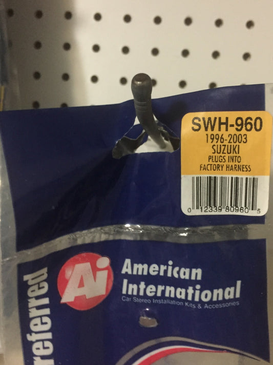 American International SWH960 Wire Harness for 1995-2003 Suzuki Vehicles — view 1