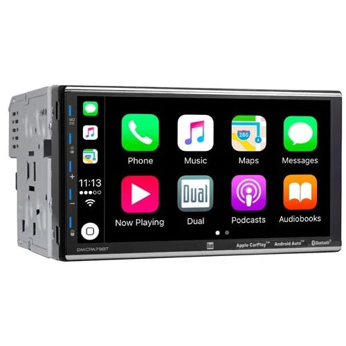 Dual Electronics 7" AV Media Receiver with Apple CarPlay and Android Auto – DMCPA79BT — view 1