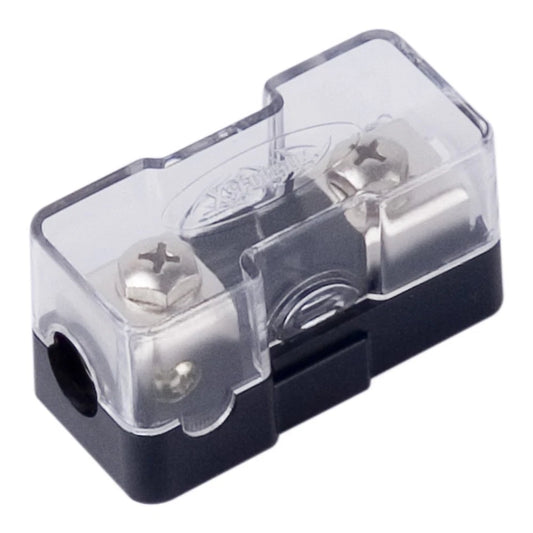 XScorpion CMANL48G Compact Gold Mini ANL Inline Fuse Holder with 4/8 Gauge Input — view 1