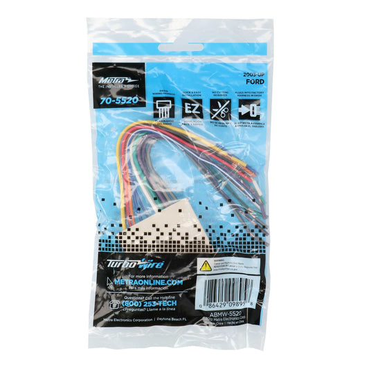 Metra 70-5520 Radio Replacement Harness - Fits Ford / Hyundai / Land Rover / VPG 2003-2019 — view 2
