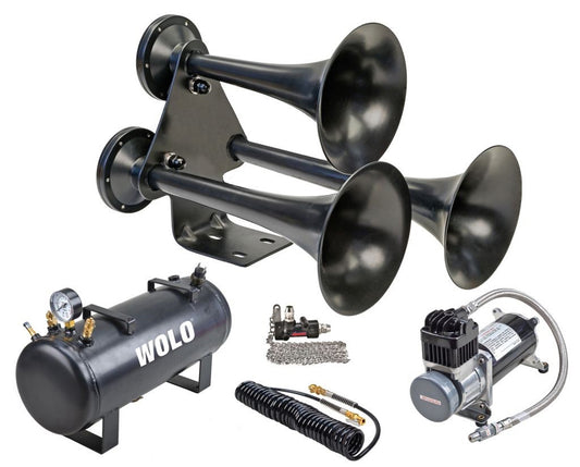 Wolo 838 Cannon Ball Express® 24-Volt 152 Decibels 307/347/440 Hz - Train Horns — view 3