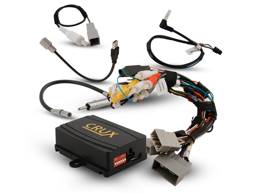 CRUX Interfacing Solutions SWRHN-62CV Radio Replacement with SWC, Multi-angle Backup & Lane Watch Camera Retention for Select HONDA CRV Vehicles 2016-UP — view 1