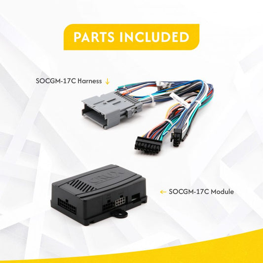 CRUX Interfacing Solutions SOCGM-17C | Radio Replacement Interface for 2000-2013 GM Class II w/ Bose Amplified & Non-Amplified Systems — view 1