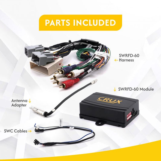 CRUX Interfacing Solutions SWRFD-60 Radio Replacement Interface with Steering Wheel Control Retention for FORD, LINCOLN & MERCURY — view 1
