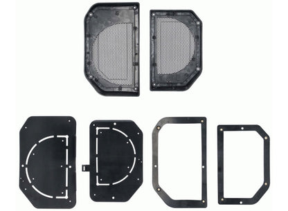 Metra JP-1020 Lower Dash Speaker Grille Cut-Ins - Jeep Wrangler JL | Gladiator JT 2024-2026 — view 4