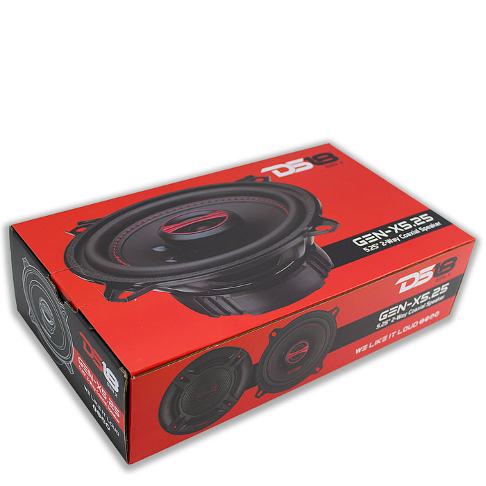 DS18 GEN-X5.25 GEN-X 5.25" 2-Way Coaxial Speakers 45 Watts Rms 4-Ohm — view 4