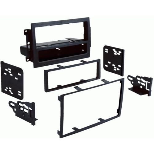 Metra 99-6510 Single or Double DIN Dash Multi-Kit for select 2004-2009 Chrysler, Dodge, Jeep (with Factory Nav) — view 3