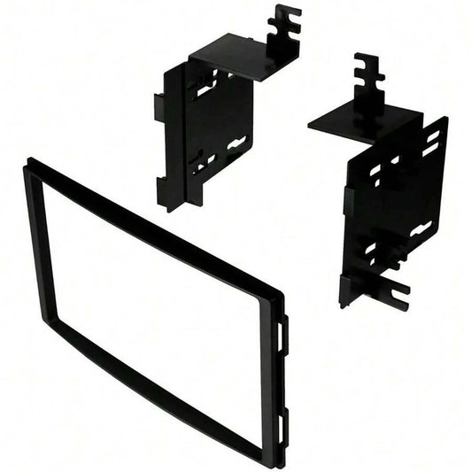 American International HYNK1122 HYN-K1122 Dash Kit Fits select 2005-11 Hyundai and Kia vehicles — double-DIN radios (Black) — view 2