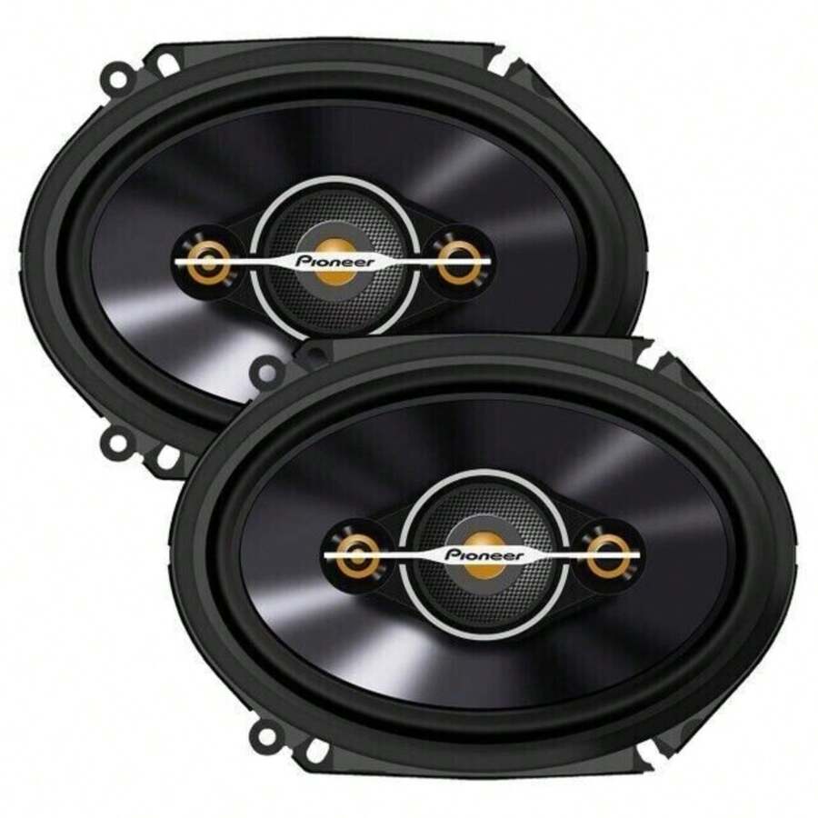 Pioneer TS-A6881F 6" x 8" 350W 4-Way Full-Range Coaxial Speakers (Pair) — view 4