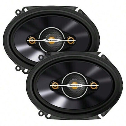 Pioneer TS-A6881F 6" x 8" 350W 4-Way Full-Range Coaxial Speakers (Pair) — view 4