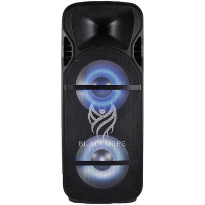 Blackmore Pro Audio BJW-2118PBT Dual 15" 3900W Portable PA Speaker with Bluetooth — view 2