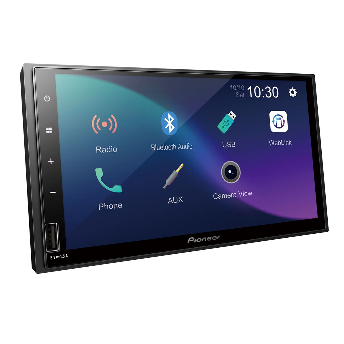 Pioneer DMH-470EX 7" Double-DIN Touchscreen Multimedia Car Stereo Receiver — view 2