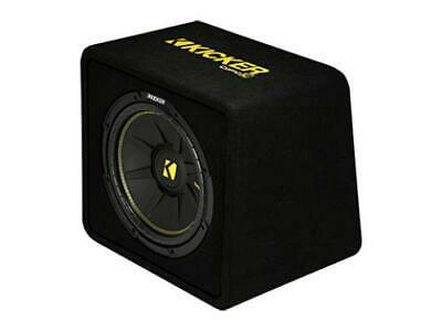 Kicker 44VCWC122 CompC Series 12" 600W Peak Power Handling 2 Ohm Vented Enclosed Car Subwoofer — view 3