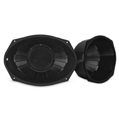 DS18 RY-HD69BAFFLE Baffles For Harley-Davidson Lids FIts Most DS18 6x9 Speakers