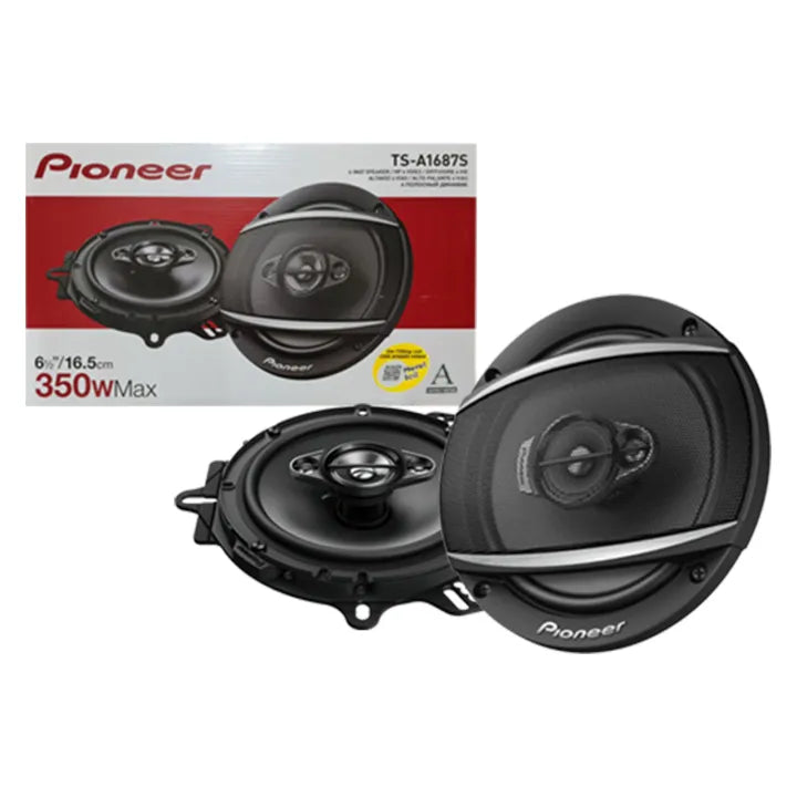 Pioneer TS-A1687S A-Series 6.5-inch 4-Way Coaxial Car Speakers — view 3