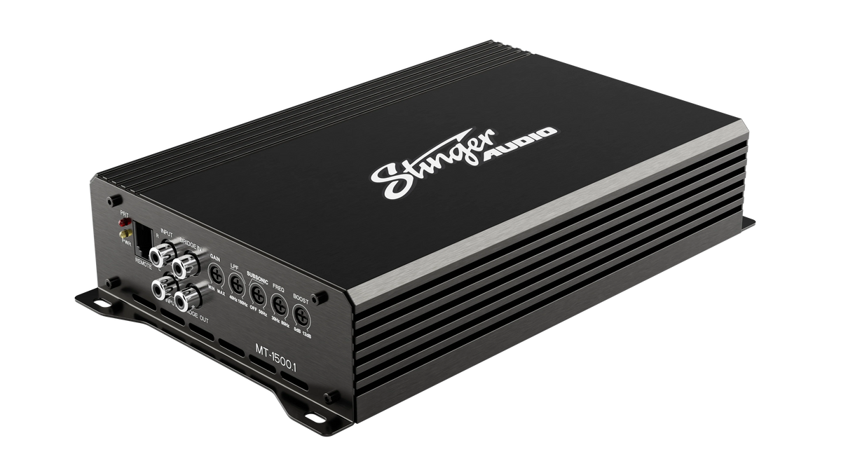 Stinger Audio MT-1500.1 1500 Watt (RMS) Class D Monoblock Car Audio Amplifier — view 2